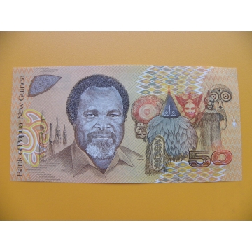 bankovka 50 kina Papua - Nová Guinea