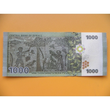 bankovka 1000 Syrských liber 2013
