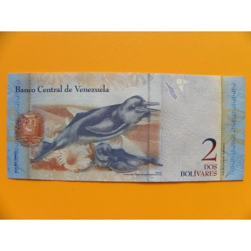 bankovka 2 bolívary Venezuela - série L