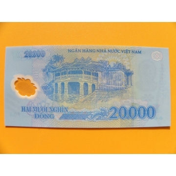 bankovka 20000 dongů Vietnam - polymar - série CP