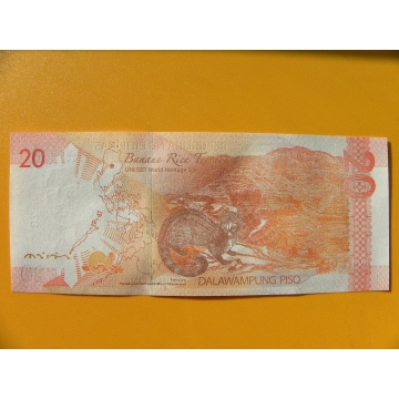 bankovka 20 peso Filipíny/2015 - série FA