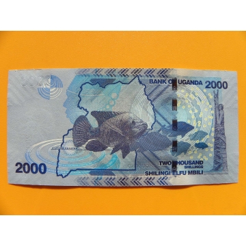 bankovka 2000 šilinků Uganda/2010 - série AA