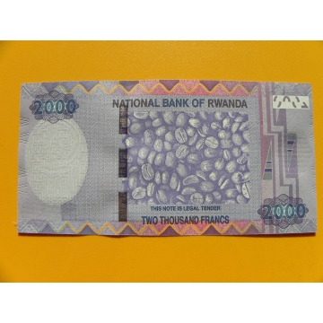 2000 Rwandských franků - série BA