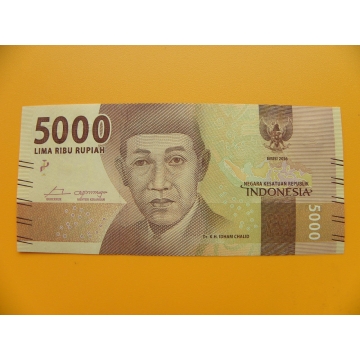 bankovka 5000 rupií Indonésie 2016 - série EAO