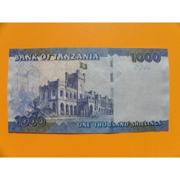 bankovka 1000 šilinků Tanzanie 2010 -série AD