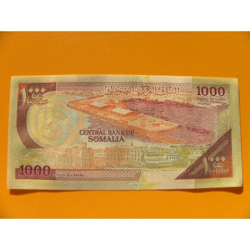 bankovka 1000 šilinků Somálsko 1996 - série G005
