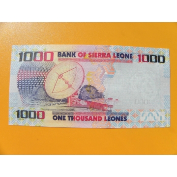 bankovka 1000 Leones Siera Leone 2010 -série DJ