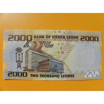 bankovka 2000 Leones Siera Leone 2010 -série DK