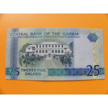 bankovka 25 gambijských dalasi /2006