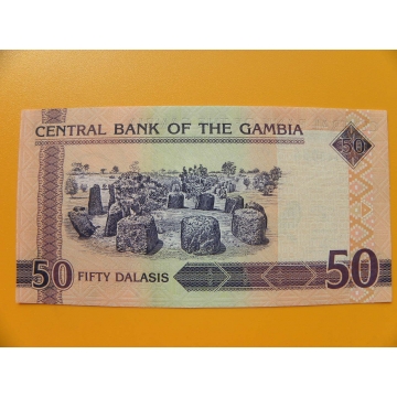 bankovka 50 gambijských dalasi /2006