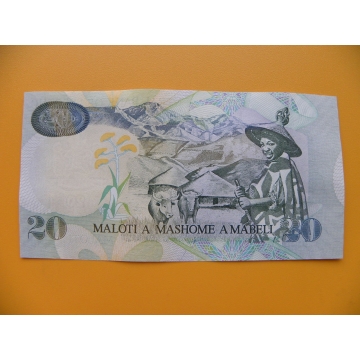 bankovka 20 lesothských maloti/2009