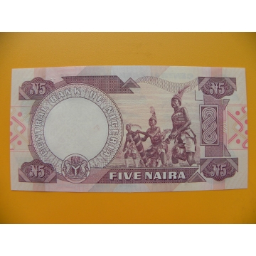 bankovka 5 nigerijských naira/2001-2002