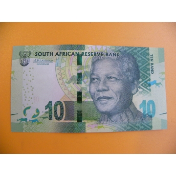 bankovka 10 jihoafrických randů/2013-2016