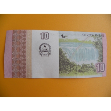 bankovka 10 angolských kwanzas/2012