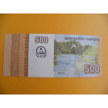 bankovka 500 angolských kwanzas/2012