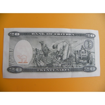 bankovka 20 eritrejských nakf/1997