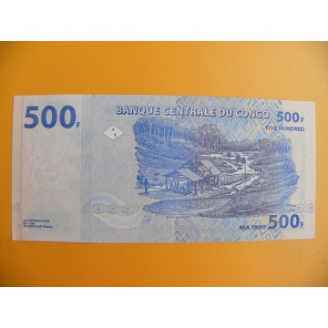 bankovka 500 konžských franků /2002