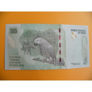 bankovka 1000 konžských franků/2013