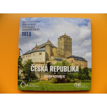 Sada oběžných mincí Česká republika 2019 - standard 