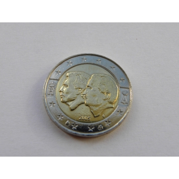 2 euro mince Belgie - Belgicko- lucemburská ekonomická unie - 2005 UNC