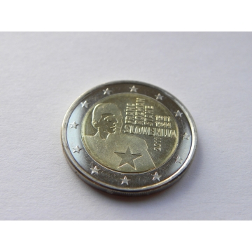 Euro mince - SLOVINSKO - 100 let od narození národního hrdiny France Rozmana  UNC  2011