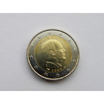 2 euro mince Monako 2009 UNC
