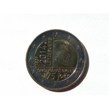 2 euro mince sběratelské LUCEMBURSKO Nezávislost 014 UNC