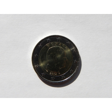 2 euro mince Monako 2014 UNC