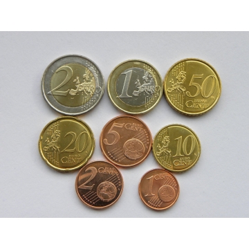 Sada euromincí LUCEMBURSKO 2015 - UNC