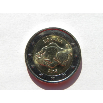 2 euro mince sběratelské ŠPANĚLSKO 2015 -Altamira UNC