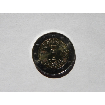 2 euro mince sběratelské Francie 2016 - MS ve fotbale - UNC