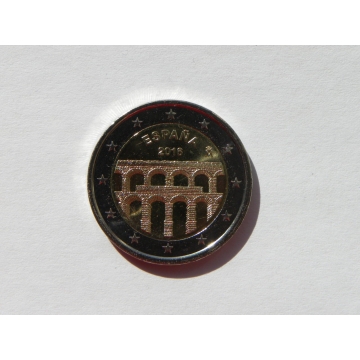 2 euro mince sběratelské Španělsko 2016 - Akvadukt - UNC
