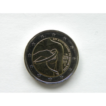 2 euro mince sběratelské Francie 2017 - Prevence rakoviny