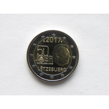 2 euro mince sběratelské Lucembursko 2017 - Armáda - UNC