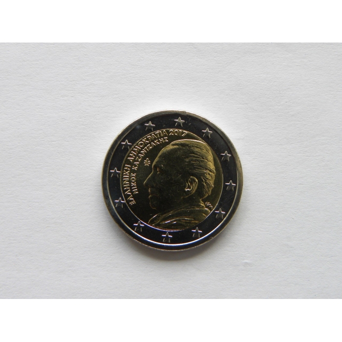 2 euro mince sběratelské Řecko 2017 - Kanzantzakis - UNC