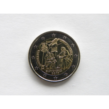 2 euro mince sběratelské Slovensko 2017 - Univerzita - UNC
