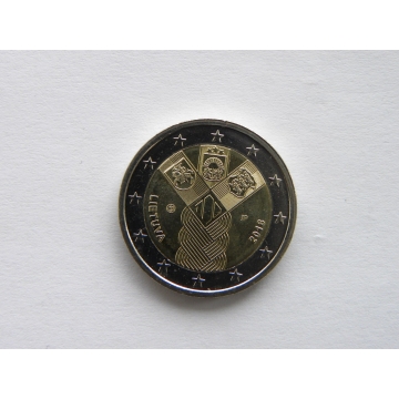 2 euro mince sběratelské Litva 2018 - Nezávislost - UNC