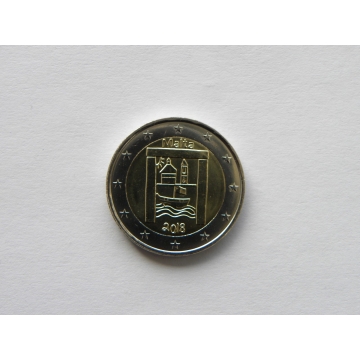 2 euro mince sběratelské Malta 2018 -Kultura - z ruličky - UNC