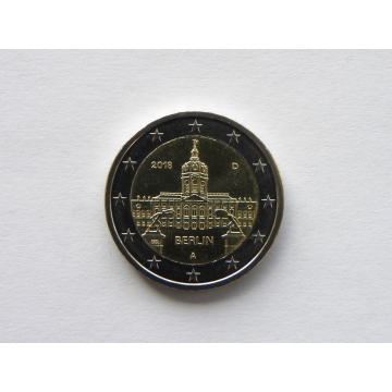 2 euro mince sběratelské Německo 2018 - 5 ks - Berlín - UNC
