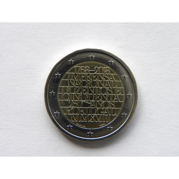 2 euro mince sběratelské Portugalsko 2018 - Mincovna - UNC