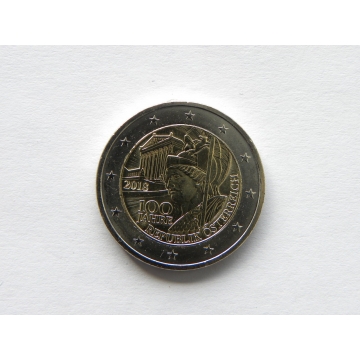 2 euro mince sběratelské Rakousko 2018 - UNC