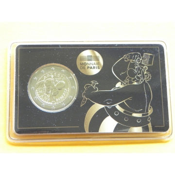 2 euro mince sběratelské Francie 2019 - Obelix - karta BU