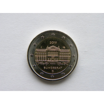 2 euro mince sběratelské Německo 2019 - Sněm 1ks - UNC