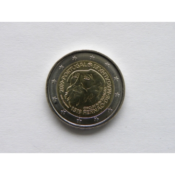 2 euro mince sběratelské Portugalsko 2019 -Magellan - UNC