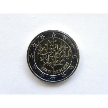 2 euro mince sběratelské Estonsko 2020 -Tartu 2 - UNC