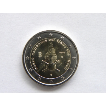 2 euro mince sběratelské Itálie 2020 - Hasiči - UNC