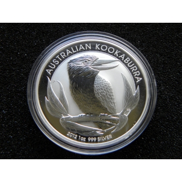 Stříbrná mince Australian Kookaburra 2012  1 OZ