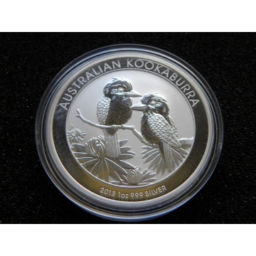 Stříbrná mince Australian Kookaburra 2013  1 OZ