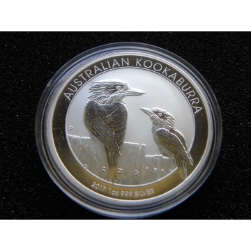 Stříbrná mince Australian Kookaburra 2017  1 OZ