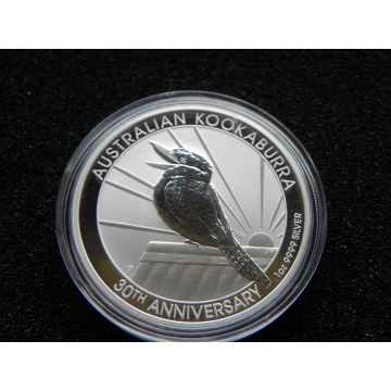 Stříbrná mince Australian Kookaburra 2020  1 OZ